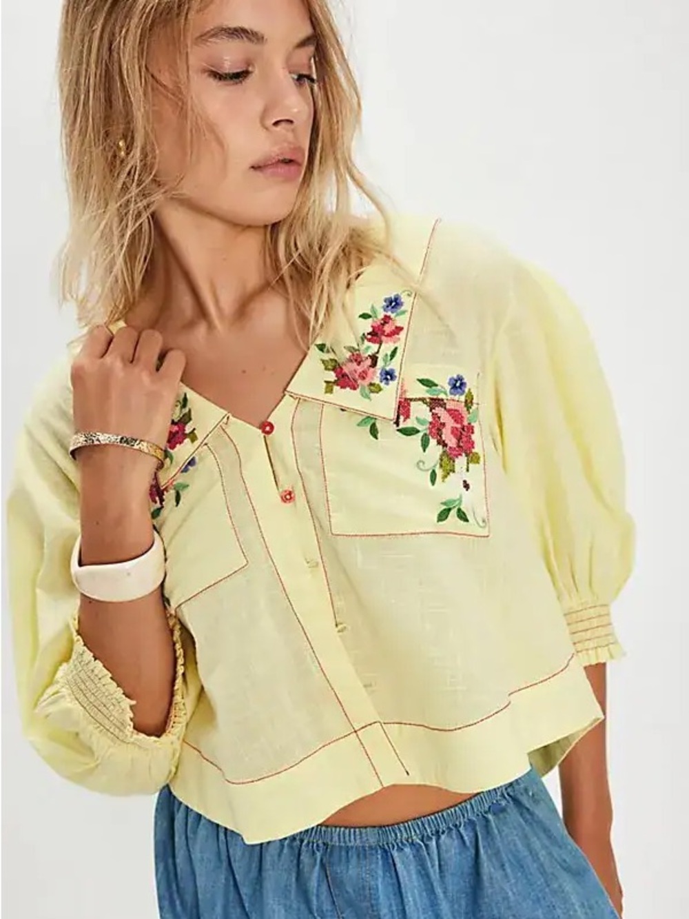 Free People Ryland Blouse